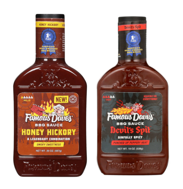 画像1: 通も納得の美味しさ！ Famous Dave's フェイマス デイブ バーベキューソース 2個
