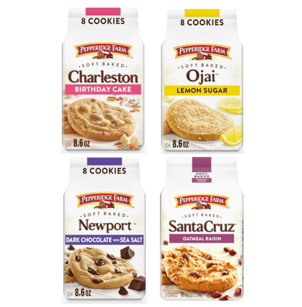 画像1: 試したい新しい食感！Pepperidge farm ペッパーリッジファーム （ソフトベークド） クッキー  4種類 B