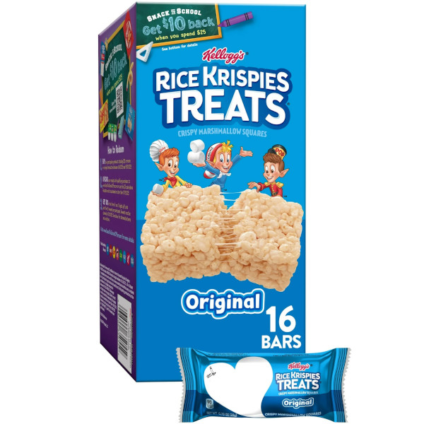 画像2: シリアルにマシュマロを練りこんだ！Kellogg's ケロッグ ライスクリスピー16個入 選べる2箱