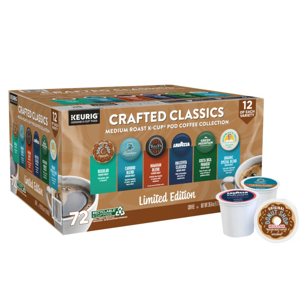 画像2: K-Cupでいろんな味を飲み比べ！keurig キューリグ クラフティッド クラシックス コーヒーコレクション K-Cup 72pods
