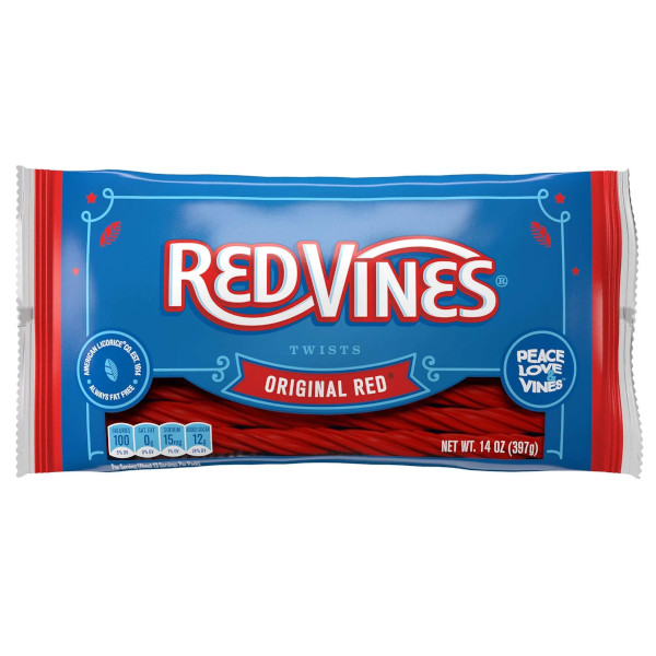 画像1: ロープの形のリコリスグミ！Red Vines レッドバインズ オリジナルレッドツイスト 397g