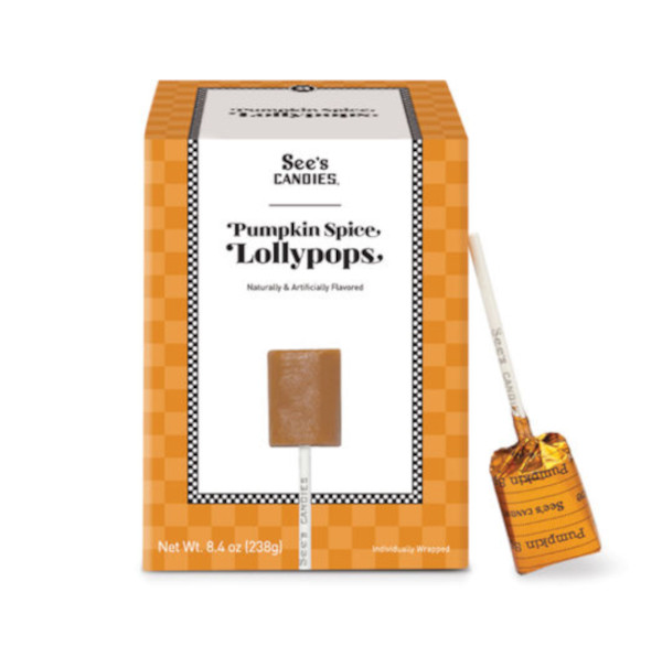 画像3: See's シーズキャンディ  ロリーポップ （キャラメルアップル＆パンプキンスパイス 2箱
