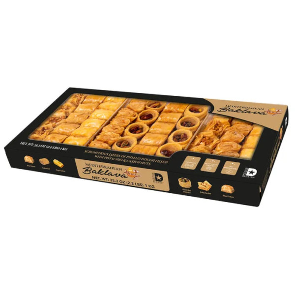 画像2: 中東のハチミツ入りお菓子！ Mediterranean Baklava with Honey メディタリアン バクラヴァ ハニー  1kg