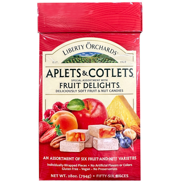 画像1: 柔らかな食感のフルーツとナッツのキャンディ  Liberty Orchard リバティオーチャード アプレット＆コレット  フルーツデライト794g