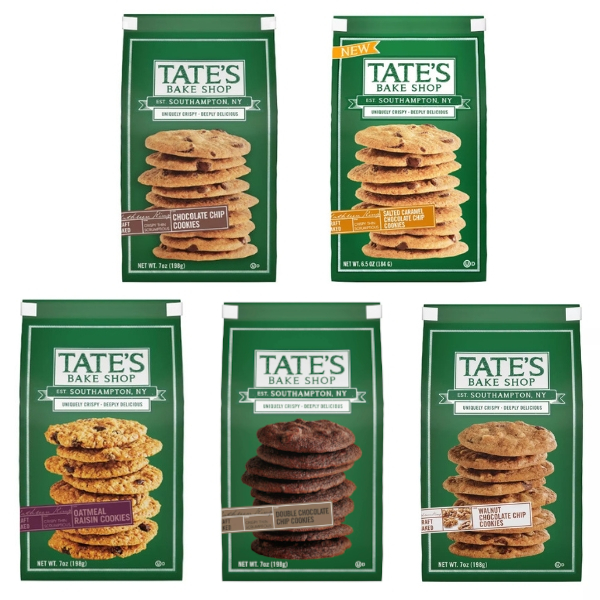 画像1: ニューヨークの人気クッキー！ Tate's Bake Shop テェイツベイクショップ クッキー 5種類