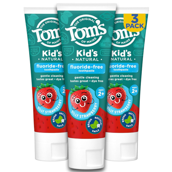 画像1: Tom's of Maine トムズ・オブ・メイン 子供用歯磨き粉 選べる3個