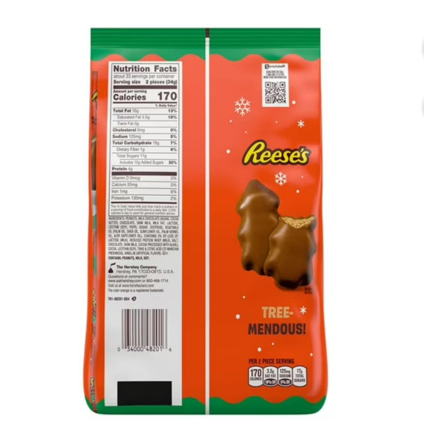 画像3: Reese's リーセス ツリー ピーナツバターチョコレート 65個