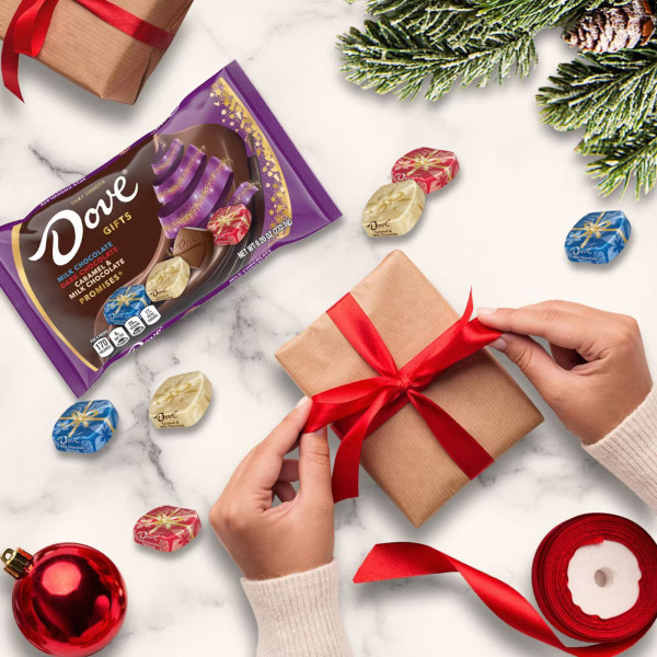 画像7: ラッピングにメッセージ！DOVE ダヴチョコレート クリスマス 4種類