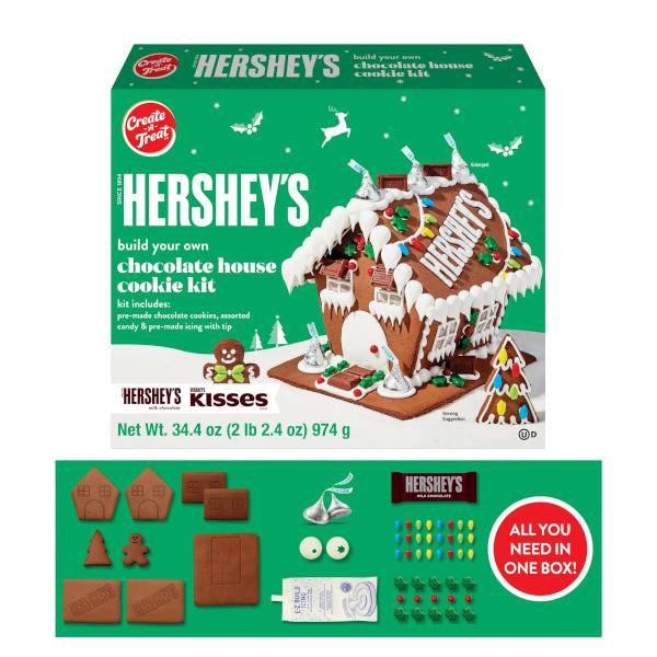 画像4: お菓子の家！Hershey's ハーシーズ ラージクッキーハウスキット 974g