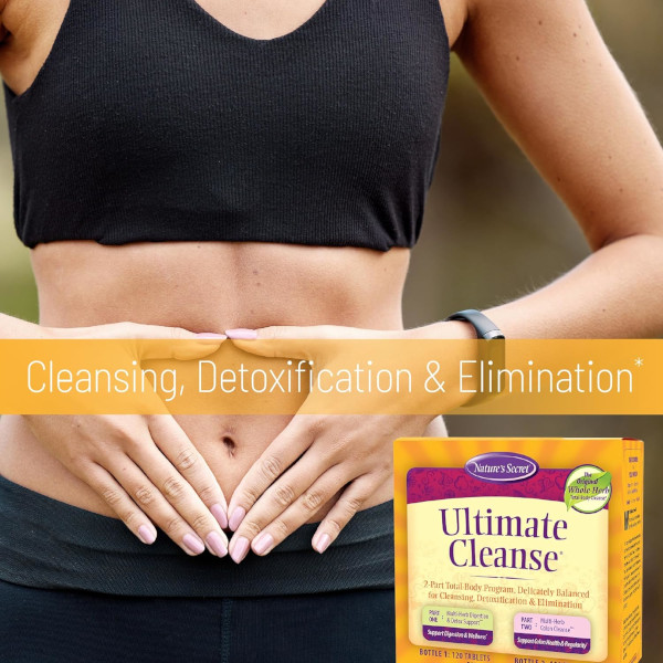 画像4: ハーブで体内洗浄！Nature's Secret Ultimate Cleanse ウルティメート クレンズ  （120錠＋120錠）2箱