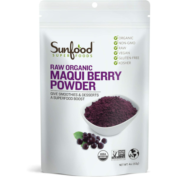 画像1: Sunfood オーガニック マキベリーパウダー 113ｇ