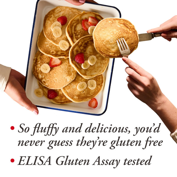 画像4: 水を加えて混ぜるだけ！Bob’s Red Mill ボブズ レッドミル ホワイトチョコ＆ストロベリーパンケーキミックス  567g