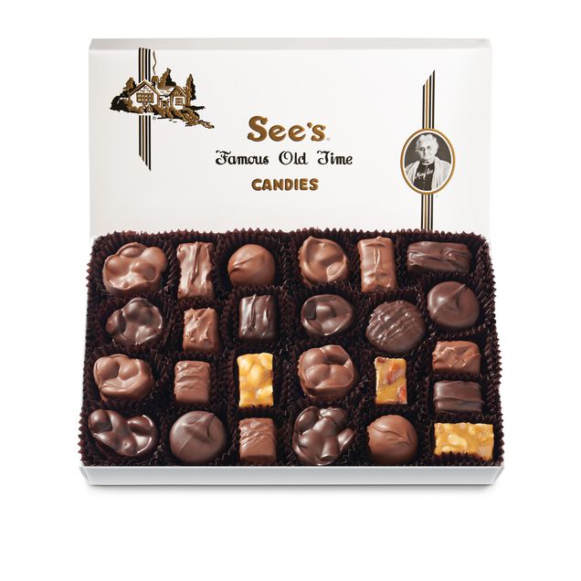 画像1: 【ナッツ＆チュウ】See's シーズチョコレート 1ポンドボックス 445g １箱　アメリカ製