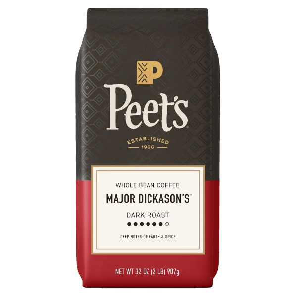 画像1: ピーツの人気のブレンド！Peet's Coffee ピーツコーヒー メージャーディッカソン ダークロースト ホールビーン 907g