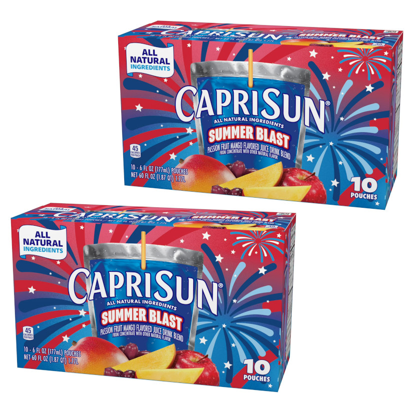 画像1: 独立記念日デザイン！Capri Sun カプリサン サマーブラスト ２個