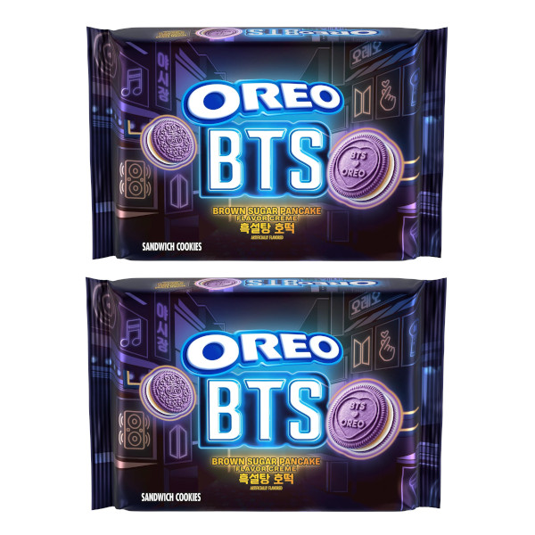 画像1: Oreo 限定版 オレオ  BTS ブラウンシュガーパンケーキフレーバー クリーム 2個
