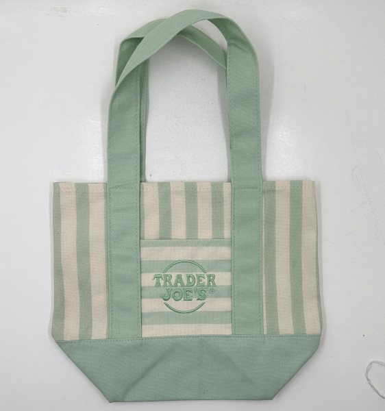 画像2: 2026 夏 Trader Joe's トレーダージョーズ ミニ キャンバス トート （グリーン）