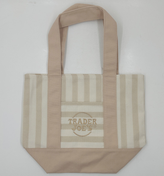 画像2: 2026 夏 Trader Joe's トレーダージョーズ ミニ キャンバス トート （ブラウン）