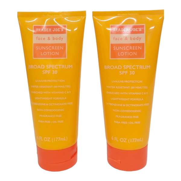 画像1: 【2本】SPF 30 トレーダージョーズ 日焼け止め