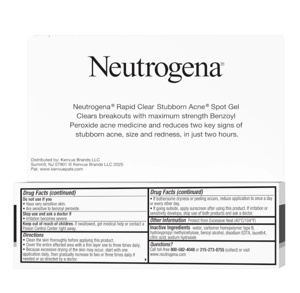 画像3: Neutrogena ニュートロジーナ ラピッド クリアー アクネ スポット トリートメント  28g