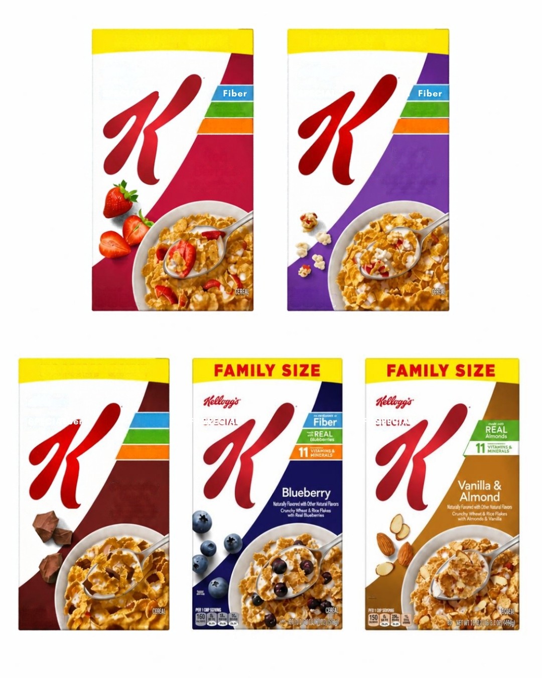 画像1: 5種類のおいしさが楽しめる！　Kellogg's ケロッグ　 スペシャルＫ