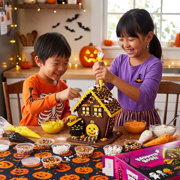 画像2: ハロウィン Trader Joe's ホンテェッド ハウス チョコレートクッキーキット