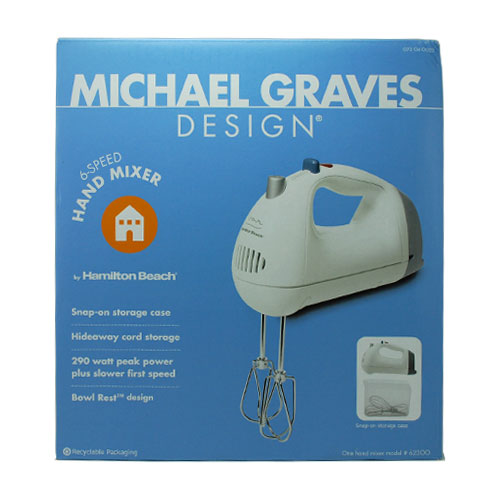 画像1: レトロ家電！Michael Graves Design マイケルグレーブス　ハンドミキサー 強力 290W