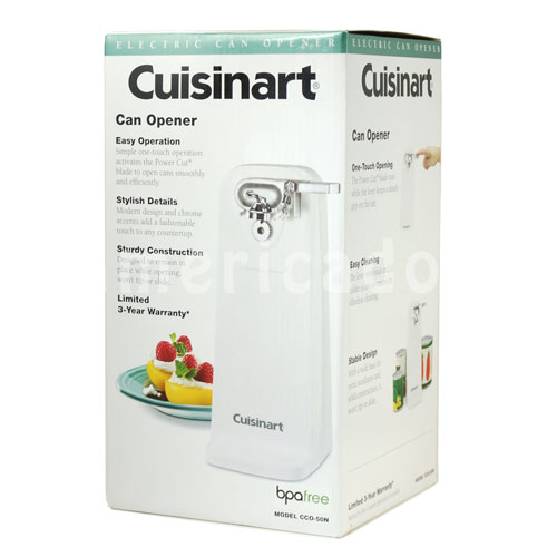 画像2: Cuisinart　クイジナート デラックス 電動缶オープナー　ホワイト  CCO-50